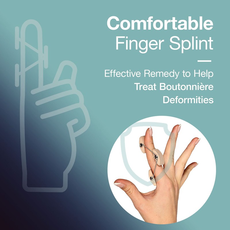 ARMOR Finger Extension Splint, Knuckle Brace for Injury, Arthritis, Tendinitis,