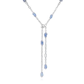 UNY designer Inspired Long Necklace 96cm 37.8" No Clap Cable Wire Twisted Vintage Antique Elegant Jewelry