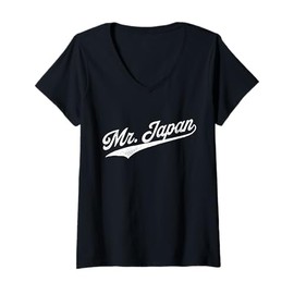 Womens Mr. Japan V-Neck T-Shirt