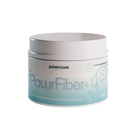 PAWR Fiber Mezcla de Fibra Premium con Adaptgenos para Perros y Gatos Psyllium Husk, Melena De Len, Turkey Tail y Crcuma, 250 Gramos                  