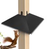 Hoqqf Squirrel Baffle, Dual Purpose Metal Baffle for Hanging Bird