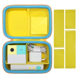 L LTGEM LTGEM Hard Case Compatible with Nex Playground Game System Storage for Indoor Family Game Console and Accessories, Yellow