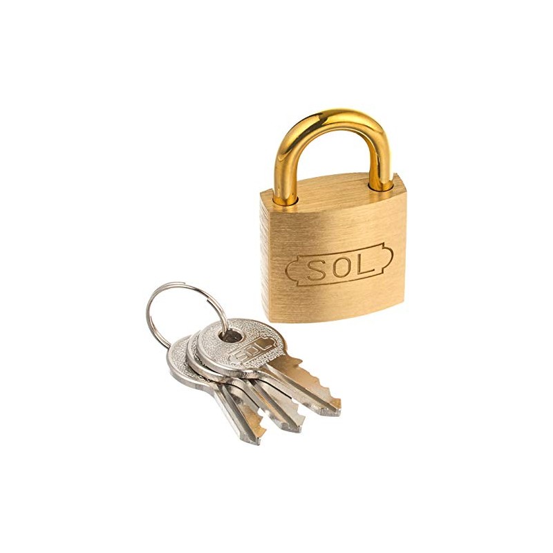 SOL-HARD SOL Cylinder Padlock NO.2500 30mm Keyed Alike