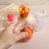 50 Pack 6 oz Plastic Dessert Cups with Lids and