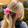 BARTOSI Flower Hair Claw Clips Hawaiian Plumeria Claw Clips Medium