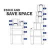 BANKERS BOX Storage Box 0.75L (10 Pack) - BPA-Free, Stackable