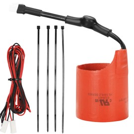 7102 Oil Heater Kit，Oil Warmer Kit for Generator（Orange） Compatible with 9KW - 22KW Air Cooled Standby Suitable for Outdoor Generator Cold Protection Kit