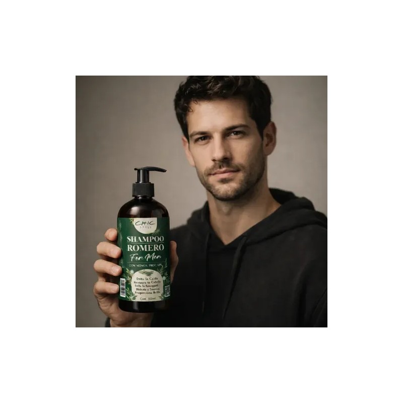 Shampoo Romero For Men 500ml Evita Caída Fortalece Cabello