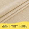Hereisa 2 Pack Linen Textured Rectangle Tablecloth, Waterproof & Stain