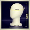 Styrofoam Head Mannequin Wig Stand Display