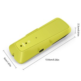 Operitacx Stiftsensor Bolzensensor-Wandleser Bolzensucher Wandscanner -Finder-Wand Wand Nagel Detektor Wandbolzenfinder Metallbolzenfinder elektronisch Yellow