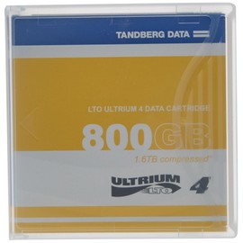 TANDBERG DATA LTO Ultrium 4 Storage Media Tape Cartridge (433781)