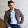 MASADA Mens Retro Corduroy Bow Tie Pre-tied Fully Adjustable Handmade