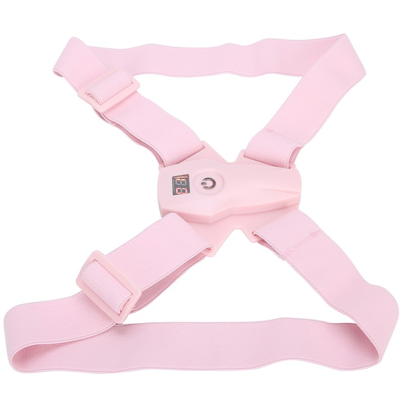Back Posture Corrector Straightener Intelligent Sensor Humpback Correction TrainerPink