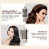 Profesional 9 En 1 Cepillo Secadora De Cabello Multifunción