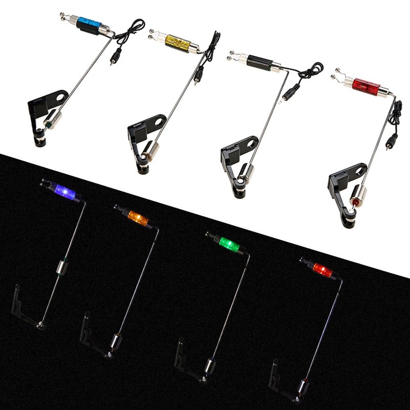 Lixada 4 x LED Bite Alarms