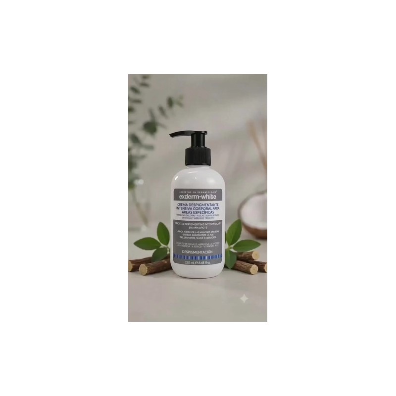 Exderm White Crema Despigmentante Intensiva Corporal 250