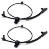 Mteycei 2Pcs Front Left and Right ABS Wheel Speed Sensor
