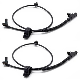 Mteycei 2Pcs Front Left and Right ABS Wheel Speed Sensor Compatible with Dodge 2005-2011 Dakota Replacement for Mitsubishi 2006-2009 Raider V6 V8 3.7L 4.7L Replaces 5142770AA 0265007757 ALS259 5S7050