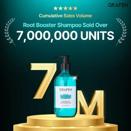 GRAFEN [GRAFEN] Root Booster Shampoo 500ml· anti hair loss shampoo · anti dandruff shampoo · hair growth · shampoo rambut gugur dan lebatkan rambut · anti hair fall shampoo · hair loss shampoo · 洗发水 · grafen shampoo · hair scalp · hair fall shampoo
