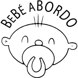 Baby on Board Sticker Vinyl Sticker for Car or Motorcycle Sticker (Baby On Board, Baby In Car) – Baby Boy 2