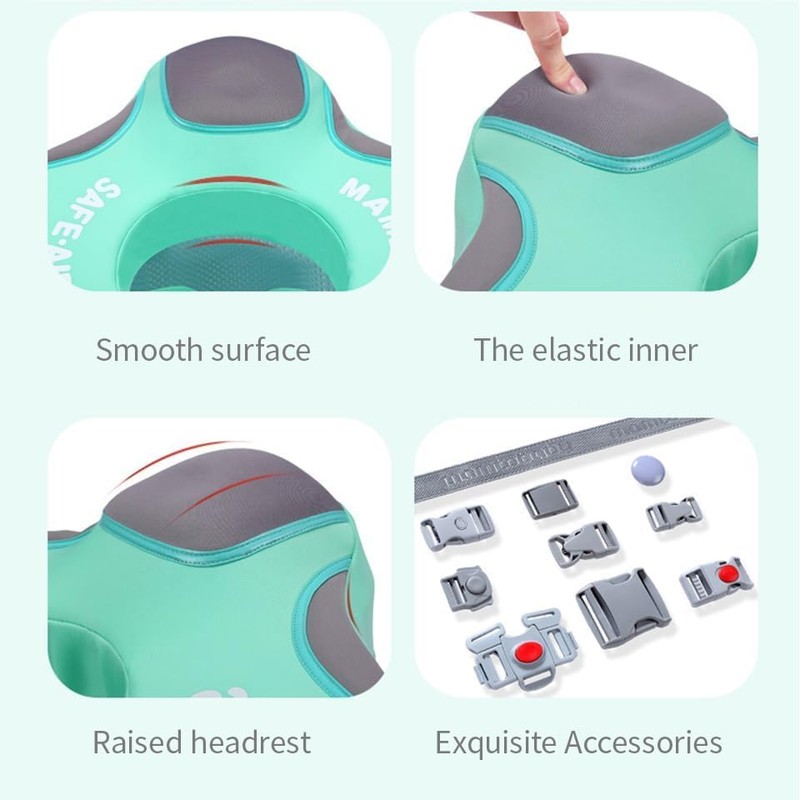 Mambobaby seat Mambo Non Inflatable Baby Pool Float Mambobaby Solid