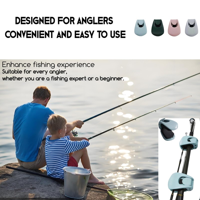 Multifunctional Rod Holder - Portable Takedown Fishing Rod Clips for