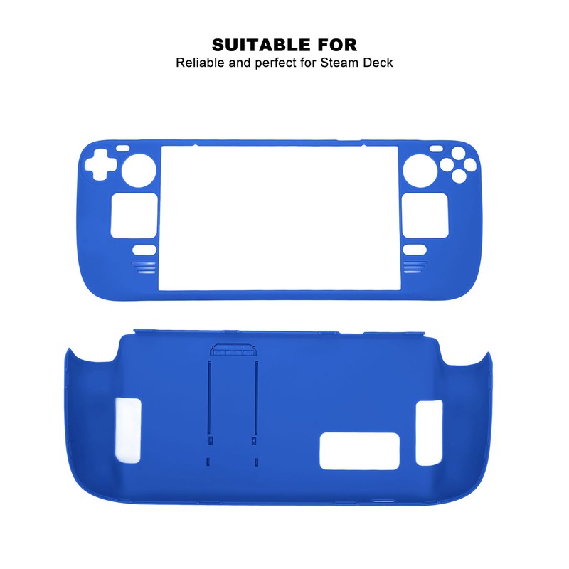 Kickstand Case for Steam Deck Hands Free Full Protection Fingerprint