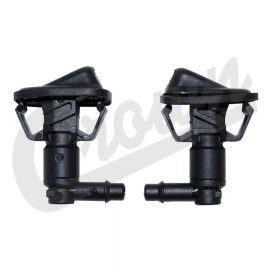 Crown Automotive Sales Co. FITS 2022 JEEP WRANGLER LEFT RIGHT WINDSHIELD WASHER SPRAY NOZZLE SET