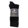 McGregor Soft Cotton Men's Socks, 8 Pairs Black