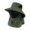 Wide Brim Sun Hat with Neck Flap for Outdoor Travel