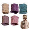 Pony Tails Hair Ties | Stretch Hair Bobbles Cotton Seamless