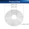 Auniwaig Circular Saw Blades 60mm x 16mm x 0.4mm 72T