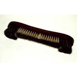 12" Genuine HORSEHAIR BRISTLES, MAHOGANY WOODEN HANDLE Snooker or Pool Table BRUSH