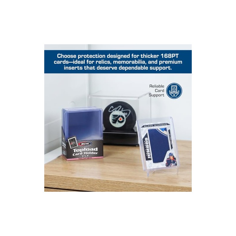 Thick Card Topload Holder - 168 PT.