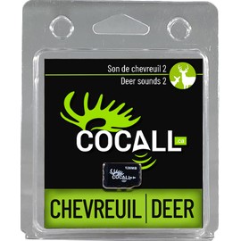 COCALL Deer Sound Card for Hunting - Card #2 (Includes 6 Different Deer Sounds) - Micro SD Card for Cocall 2X - Replicates Real Male and Female Deer Sounds