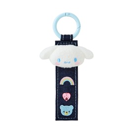 Sanrio 182982 Cinnamoroll Tag Keychain (Denim Patch)