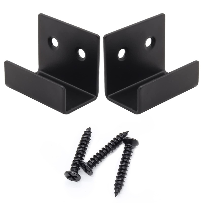 Coufce 20mm / 0.97 Inch Stainless Steel Tile Bracket, Black
