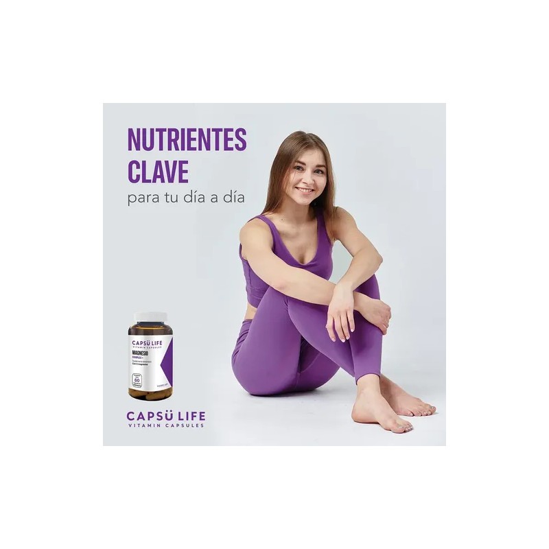 Gummy Life Magnesio Complex Tipos Vitaminas Cápsulas