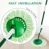 Mop Head Replacement for Libman Tornado Spin Mop System, Resuable