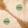 NTMY Christmas Tree Skirts, 36 Inch Faux Fur White Tree