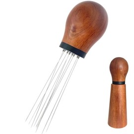 Espresso tools | WDT tool espresso | Espresso distribution tool | Coffee distributor | Espresso distributor | Espresso machine accessories | 0.35mm 10 Needles (Rosewood)