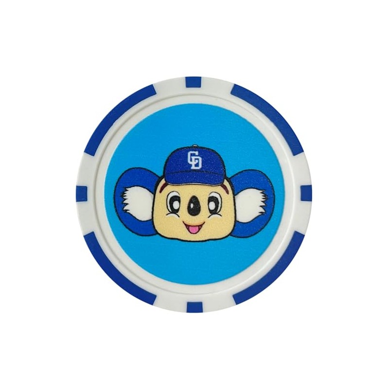 LEZAX Chunichi Dragons Golf Casino Marker Blue CDAC-5724