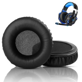 XRHTONG Prime Replacement Earpads Compatible with Kotion Each G2000 G2200 Headset Ear Pads Cushion(Protein Leather/Memory Foam)