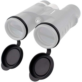 SVBONY - Tapas protectoras de goma para objetivos para prismáticos con diámetro exterior de 52 a 54 mm