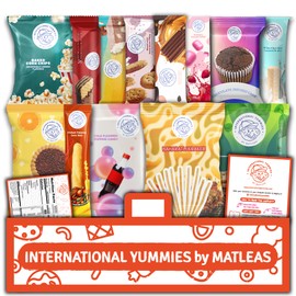 International Snack Box, Universal Exotic Candies and Treats from around the World, Gift-Ready Foreign Foods, Unique Experience with Packages Inspired by Japanese, Korean and European Cultures