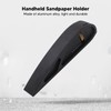 Aluminum Alloy Sandpaper Holder with 3Pcs Abrasive Belts Handheld Woodworking
