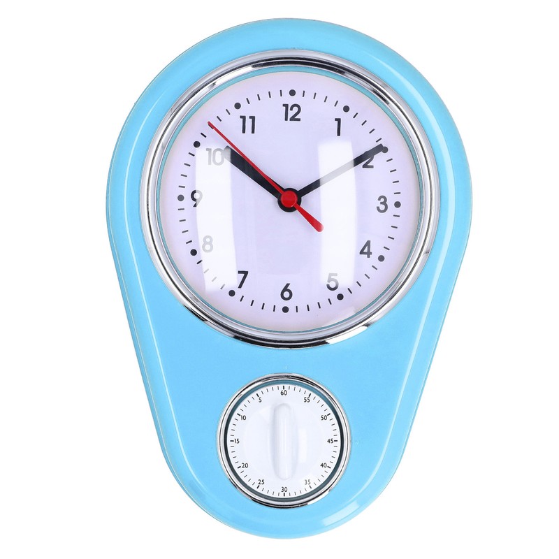 9 Inch Kitchen Timer Wall Clock Multifunction Innovative Precise Time