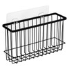 Toplife Wall Door Adhesive Kitchen Wrap Organizer Rack, No Drilling,