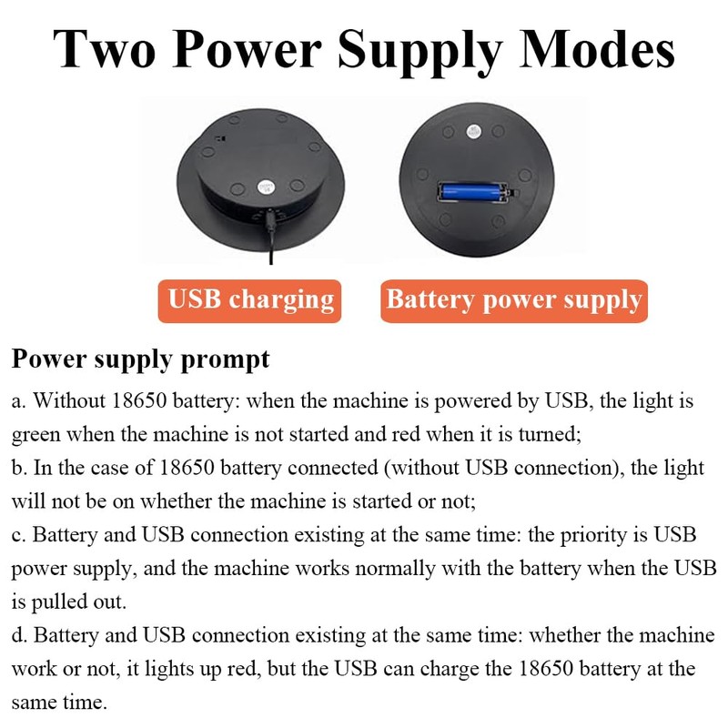 Electric Rotating Turntable for Photography, Adjustable Motorized Rotating Stand Display